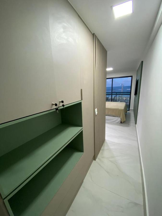 Flat Beira Mar Com Varanda Em Porto De Galinhas Bagian luar foto